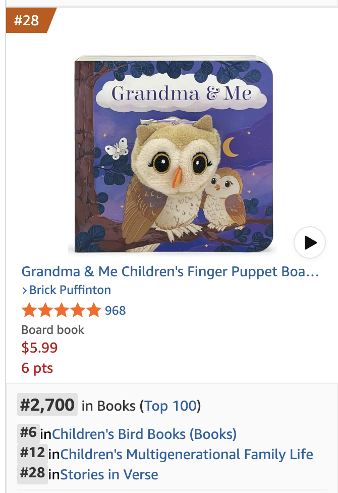 Grumpy Monkey — Amazon NYT Bestseller
